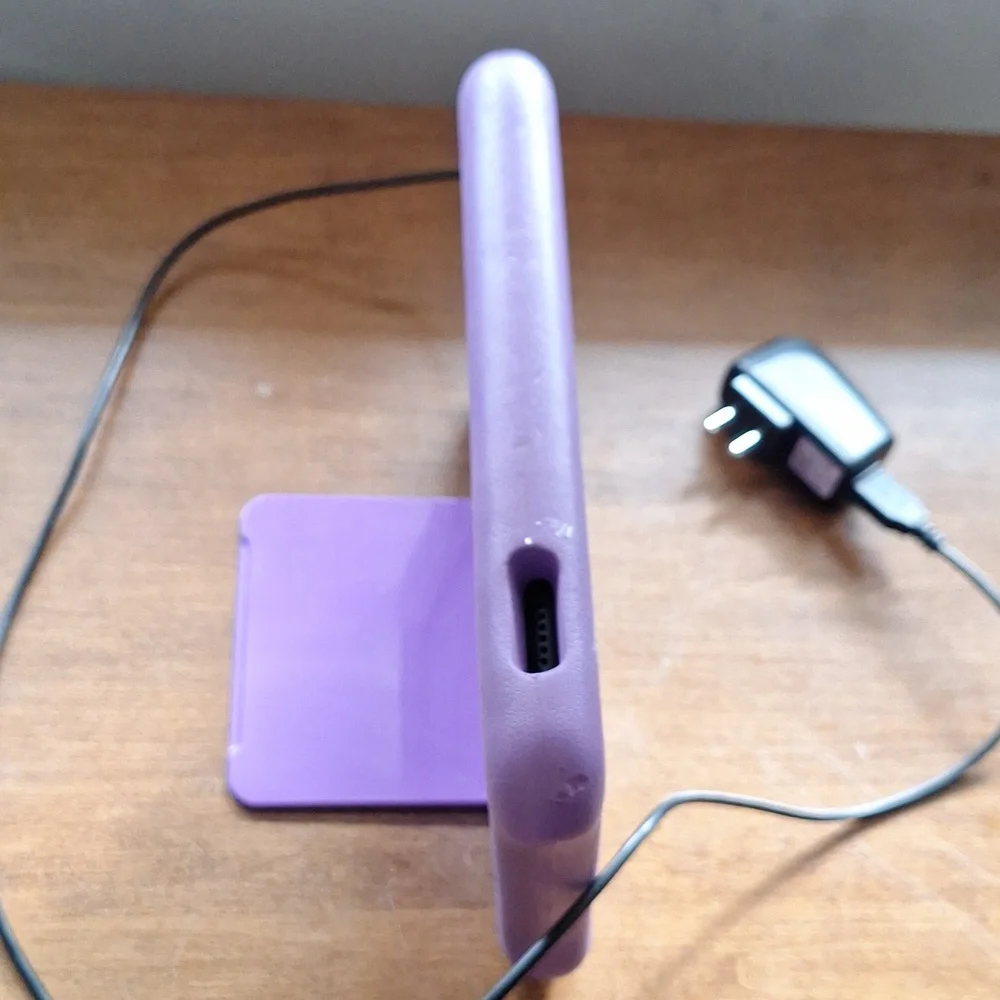 Purple Tablet with Protective Case, Amazons 7 Tablet, Child Subscriptions Avail